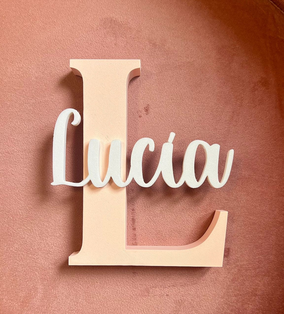 Letra 3D Personalizada